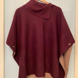 Oliver Large Maroon Poncho
